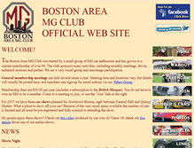 Tablet Screenshot of bostonareamg.com